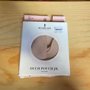 Capezio Bunheads Ouch Pouch Jr Pointe Toe Pads NWT